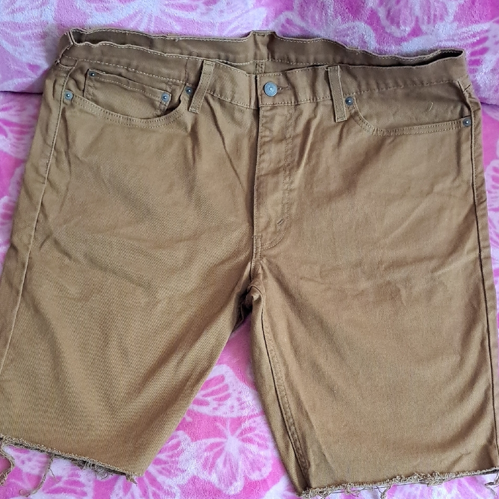 Levi's Brown Jean Shorts